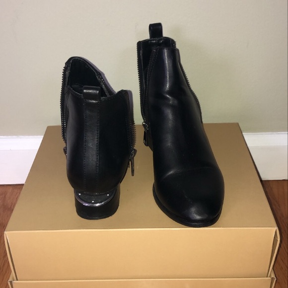 Black ankle boots - Picture 3 of 4